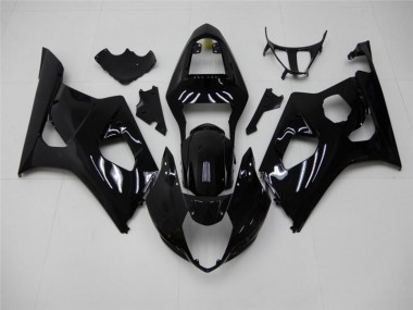 Inyección Kit Carenado Moto GSXR 1000 K3 2003-2004 - Brillante Negro