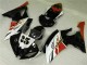 Inyección Kit Carenado Moto R6 2008-2016 - Blanco Negro