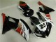 Inyección Kit Carenado Moto R6 2008-2016 - Blanco Negro