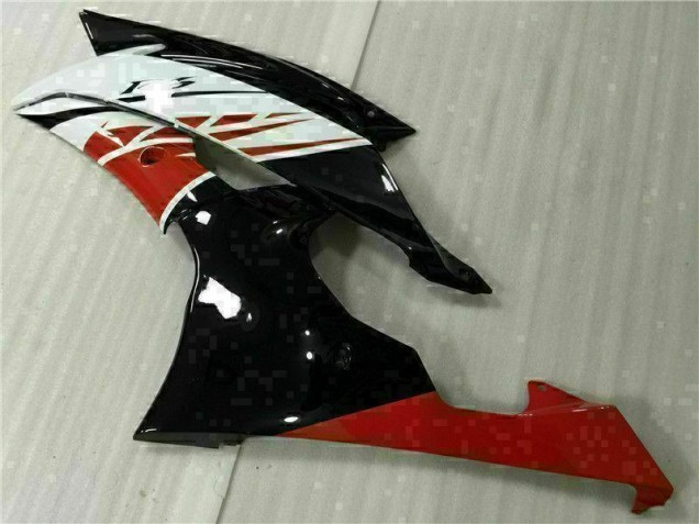 Inyección Kit Carenado Moto R6 2008-2016 - Blanco Negro