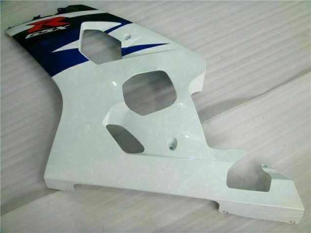 Inyección Kits Carenado Moto GSXR 600 / 750 K4 2004-2005 - Blanco Negro