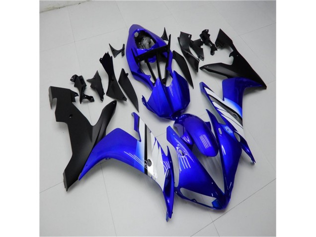Inyección Kits Carenado Moto R1 2004-2006 - Azul Blanco Negro