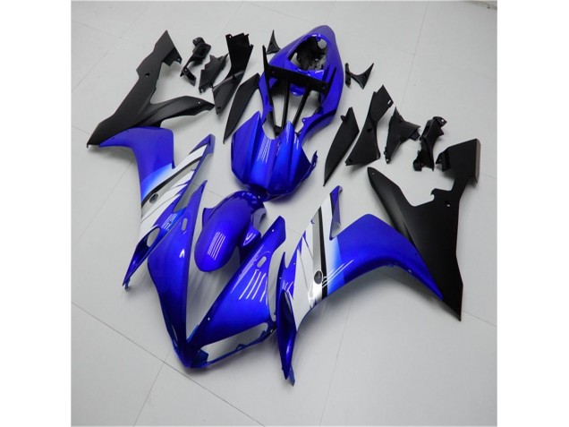 Inyección Kits Carenado Moto R1 2004-2006 - Azul Blanco Negro