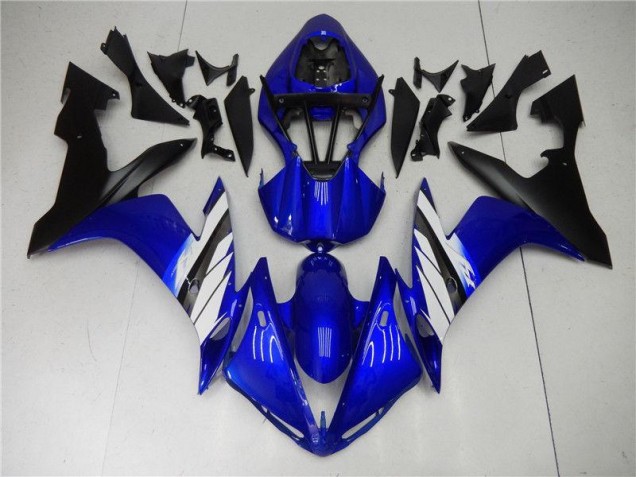 Inyección Kits Carenado Moto R1 2004-2006 - Azul Blanco Negro