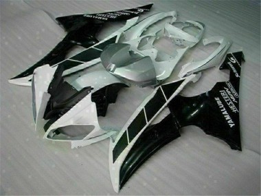 Inyección Kits Carenado Moto R6 2008-2016 - Blanco Negro