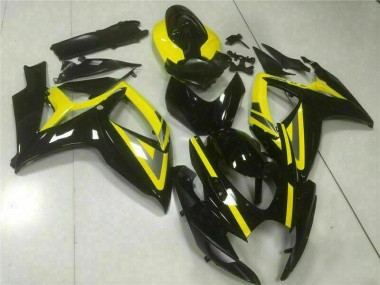 Kit ABS Carenado Motocicleta GSXR 600 / 750 K6 2006-2007 - Negro
