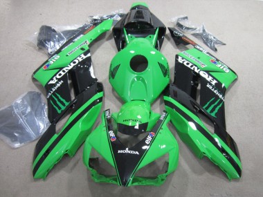 Kit Carenado ABS Completo CBR 1000 RR 2004-2005 - Negro Verde Monster