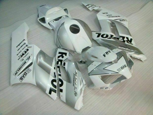Kit Carenado ABS Completo CBR 1000 RR 2004-2005 - Plata Blanco Repsol Kit Carenado ABS Completo CBR 1000 RR 2004-2005 - Plata Blanco Repsol