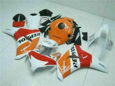 Kit Carenado ABS Completo CBR 1000 RR 2008-2011 - Naranja Repsol