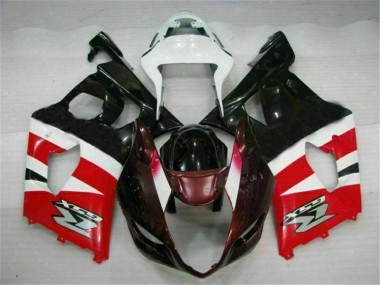 Kit Carenado ABS Completo GSXR 1000 K3 2003-2004 - Rojo Negro