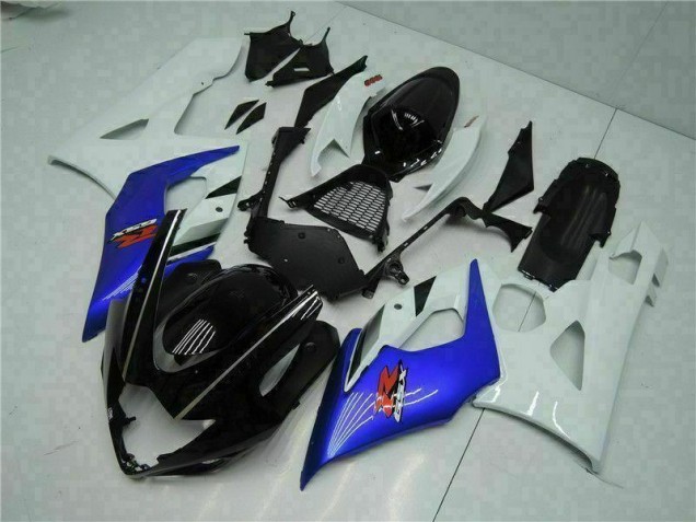 Kit Carenado ABS Completo GSXR 1000 K5 2005-2006 - Azul Blanco Kit Carenado ABS Completo GSXR 1000 K5 2005-2006 - Azul Blanco