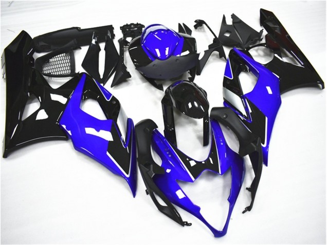 Kit Carenado ABS Completo GSXR 1000 K5 2005-2006 - Azul Negro