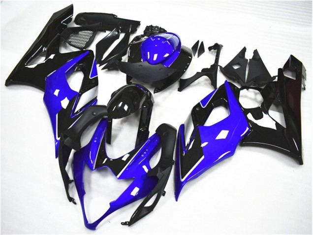 Kit Carenado ABS Completo GSXR 1000 K5 2005-2006 - Azul Negro