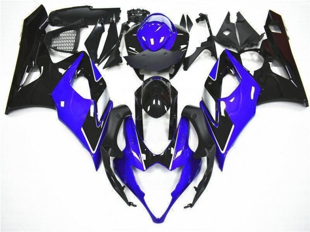Kit Carenado ABS Completo GSXR 1000 K5 2005-2006 - Azul Negro
