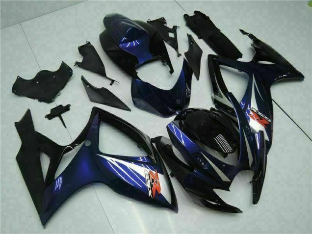 Kit Carenado ABS Completo GSXR 600 / 750 K6 2006-2007 - Azul Negro Kit Carenado ABS Completo GSXR 600 / 750 K6 2006-2007 - Azul Negro