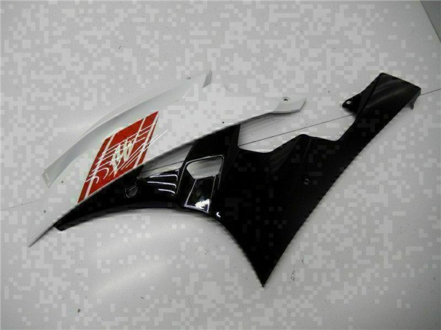 Kit Carenado ABS Completo R6 2006-2007 - Blanco Negro