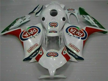 Kit Carenado Inyección CBR 1000 RR 2012-2016 - Rojo Blanco PATA