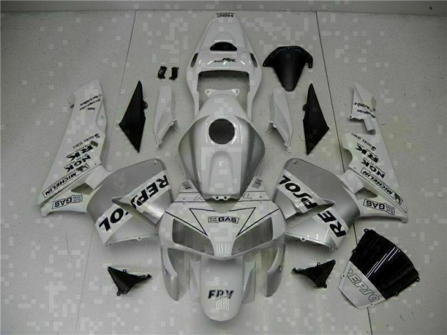 Kit Carenado Inyección CBR 600 RR 2003-2004 - Blanco Repsol