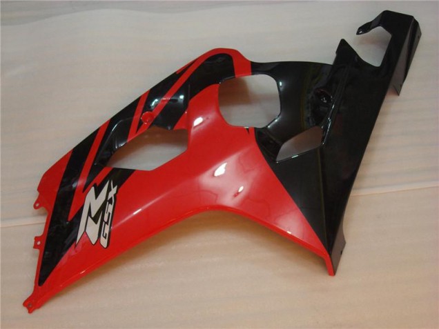 Kit Carenado Inyección GSXR 600 / 750 K4 2004-2005 - Rojo Negro