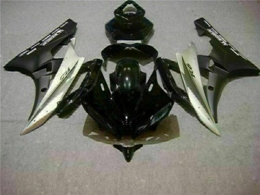 Kit Carenado Inyección R6 2006-2007 - Plata Negro