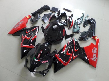 Kit Carenado Inyección RS 125 2006-2011 - Negro y rojo