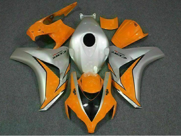 Kit Carenado Moto CBR 1000 RR 2008-2011 - Naranja Plata Kit Carenado Moto CBR 1000 RR 2008-2011 - Naranja Plata
