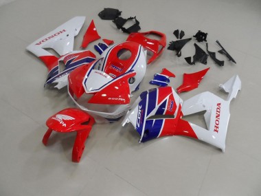 Kit Carenado Moto CBR 600 RR 2013-2021 - Rojo Blanco Azul HRC