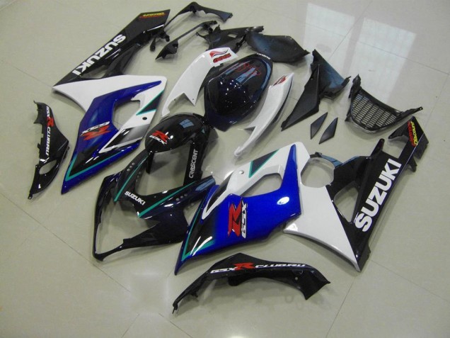 Kit Carenado Moto GSXR 1000 K5 2005-2006 - Azul Blanco