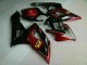 Kit Carenado Moto GSXR 1000 K5 2005-2006 - Rojo Negro