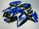 Kit Carenado Moto GSXR 600 / 750 K8 2008-2010 - Azul Negro