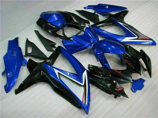 Kit Carenado Moto GSXR 600 / 750 K8 2008-2010 - Azul Negro