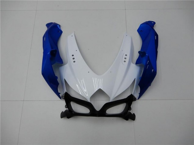 Kit Carenado Moto GSXR 600 / 750 K8 2008-2010 - Blanco Azul Kit Carenado Moto GSXR 600 / 750 K8 2008-2010 - Blanco Azul