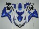 Kit Carenado Moto GSXR 600 / 750 K8 2008-2010 - Blanco Azul Kit Carenado Moto GSXR 600 / 750 K8 2008-2010 - Blanco Azul