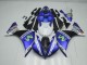 Kit Carenado Moto R1 2012-2014 - Azul Blanco Negro