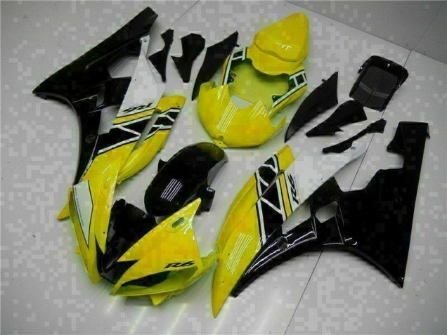 Kit Carenado Moto R6 2006-2007 - Amarillo Negro Kit Carenado Moto R6 2006-2007 - Amarillo Negro