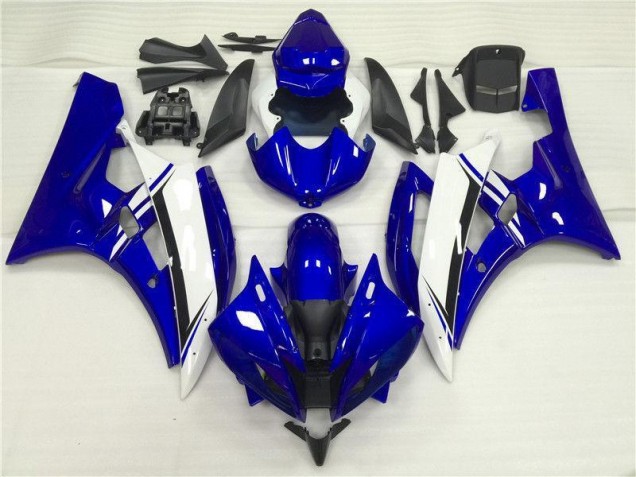 Kit Carenado Moto R6 2006-2007 - Azul Blanco Kit Carenado Moto R6 2006-2007 - Azul Blanco