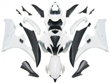 Kit Carenado Moto R6 2006-2007 - Blanco Negro