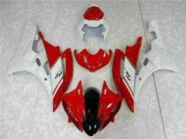 Kit Carenado Moto R6 2006-2007 - Rojo Blanco