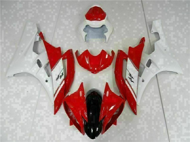 Kit Carenado Moto R6 2006-2007 - Rojo Blanco Kit Carenado Moto R6 2006-2007 - Rojo Blanco