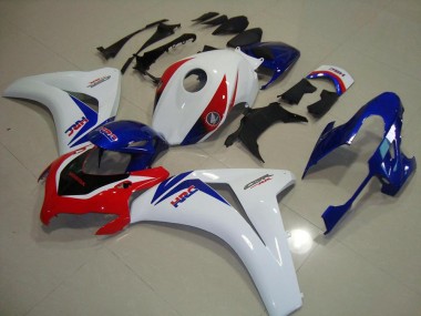 Kit Completo Carenado Moto CBR 1000 RR 2008-2011 - Blanco Azul Rojo HRC