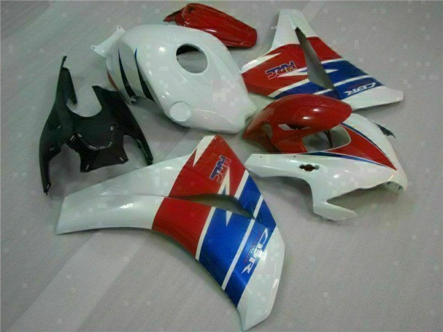 Kit Completo Carenado Moto CBR 1000 RR 2008-2011 - Rojo Blanco