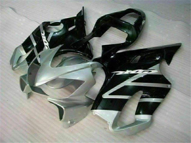 Kit Completo Carenado Moto CBR 600 F4i 2001-2003 - Negro Plata Kit Completo Carenado Moto CBR 600 F4i 2001-2003 - Negro Plata