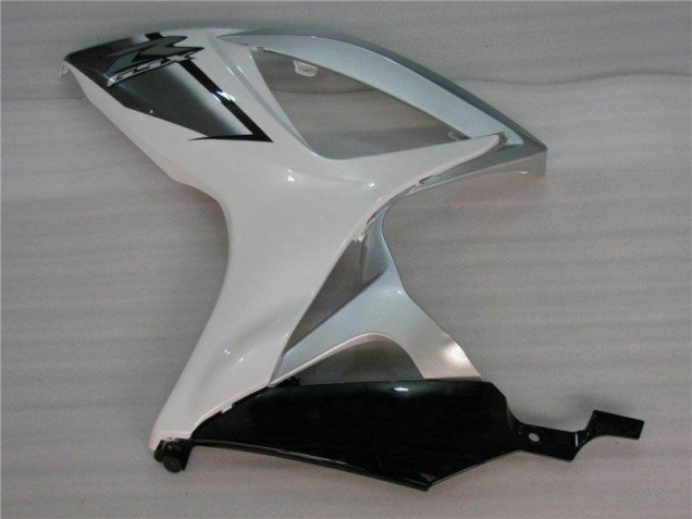 Kit Completo Carenado Moto GSXR 600 / 750 K6 2006-2007 - Blanco Plata