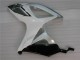 Kit Completo Carenado Moto GSXR 600 / 750 K6 2006-2007 - Blanco Plata