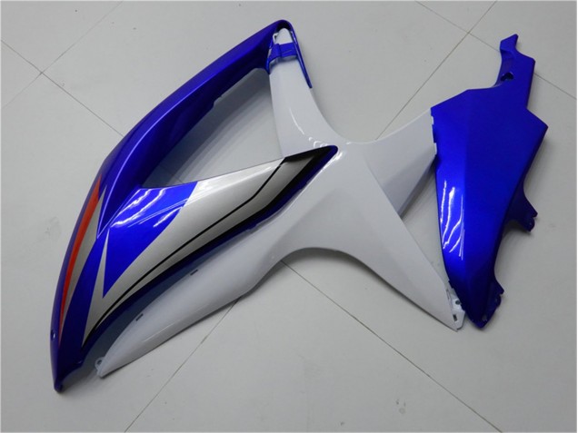 Kit Completo Carenado Moto GSXR 600 / 750 K8 2008-2010 - Azul Blanco
