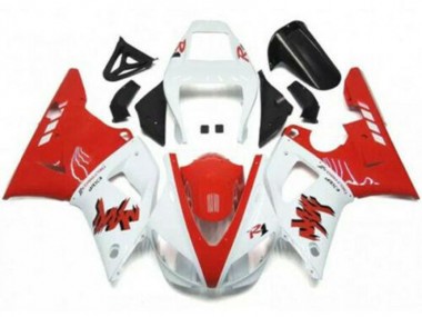 Kit Completo Carenado Moto R1 1998-1999 - Rojo Blanco