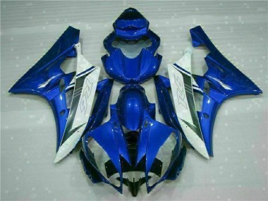 Kit Completo Carenado Moto R6 2006-2007 - Azul Blanco