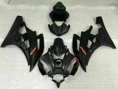 Kit Completo Carenado Moto R6 2006-2007 - Negro