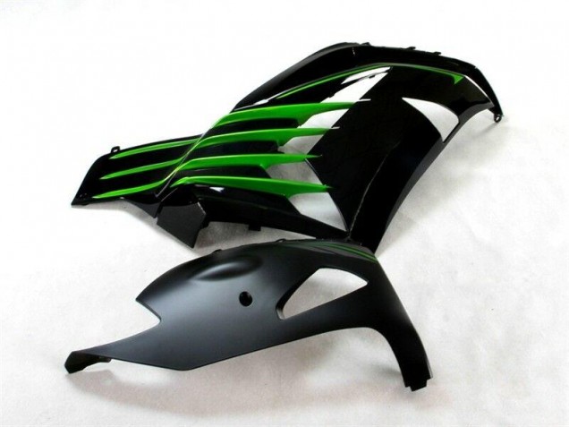 Kit Completo Carenado Moto ZX14R ZZR 1400 2012-2021 - Negro Verde Kit Completo Carenado Moto ZX14R ZZR 1400 2012-2021 - Negro Verde