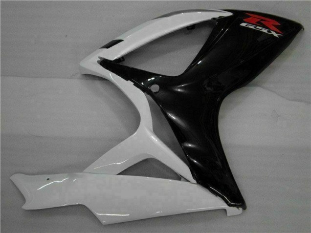 Kits ABS Carenado Motocicleta GSXR 600 / 750 K6 2006-2007 - Blanco Negro